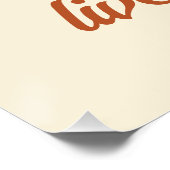 Dankbaarheid Quote door John F. Kennedy Perfect Poster (Hoek)