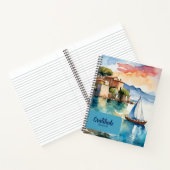 Dankbaarheid Seaside Serenity Notitieboek (Binnen)