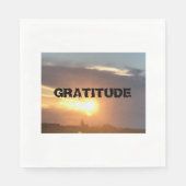 dankbaarheid servet (Voorkant)