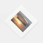 dankbaarheid servet (Hoek)