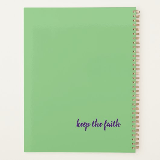 dankbaarheid staat open voor overvloed planner (Achterkant)