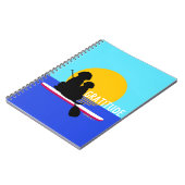Dankbaarheid SUP Honden Zonsopgang Dagboek  Notitieboek (Linkerzijde)
