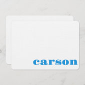 Dankbaarheid tonen Kinderen Bedankt Notitiekaartje (Voorkant / Achterkant)