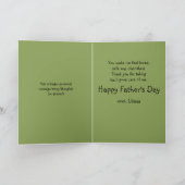 Dankbaarheid Uil Ouder Kind Knuffel Maan Bos Liefd Kaart (Binnen)