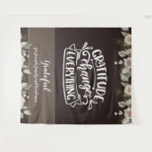 Dankbaarheid Verandert Alles Moderne Foto Achtergr Wandkleed (Voorkant (horizontaal))