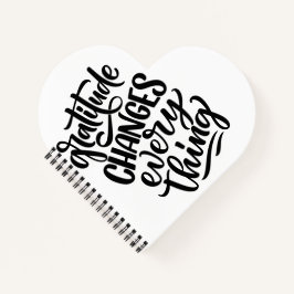 Dankbaarheid verandert alles notitieboek