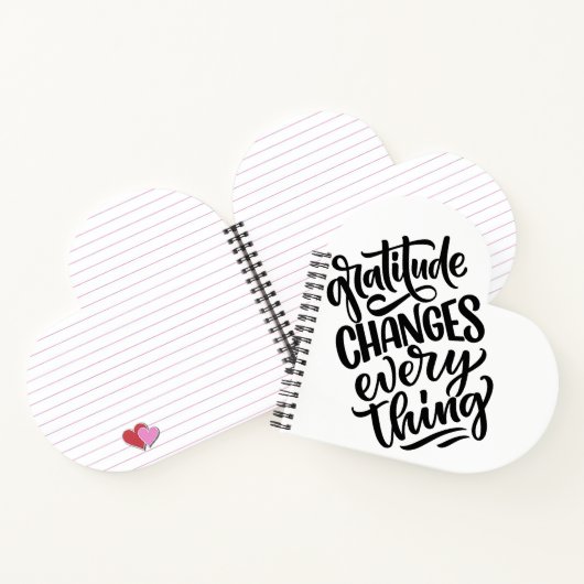 Dankbaarheid verandert alles notitieboek (Binnen)