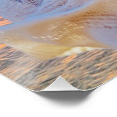 Dankbaarheid verandert alles Sunset Beach Poster (Hoek)