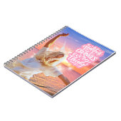 Dankbaarheid verandert alles Sunset Beach Poster Notitieboek (Linkerzijde)