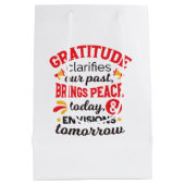 Dankbaarheid verheldert onze verleden tijd – Inspi Medium Cadeauzakje (Achterkant)