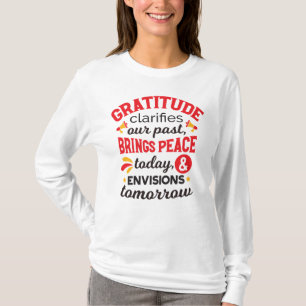 Dankbaarheid verheldert onze verleden tijd – Inspi T-shirt
