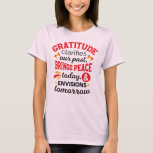 Dankbaarheid verheldert onze verleden tijd – Inspi T-shirt