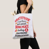 Dankbaarheid verheldert onze verleden tijd – Inspi Tote Bag (Dichtbij)