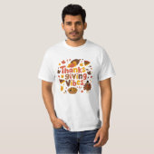 Dankbaarheid vieren met Thanksgiving Design T-shirt (Voorkant volledig)