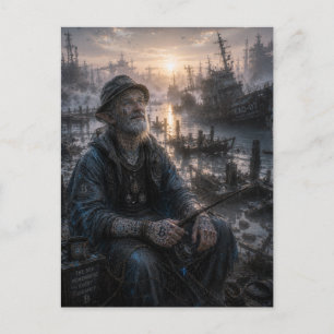 Dankbaarheid / Visser / Een Stille Haven Briefkaart