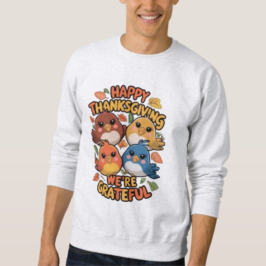 Dankbaarheid vliegt trui (Voorkant)