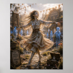 Dankbaarheid / Volkdanser / Oude Kermis Poster