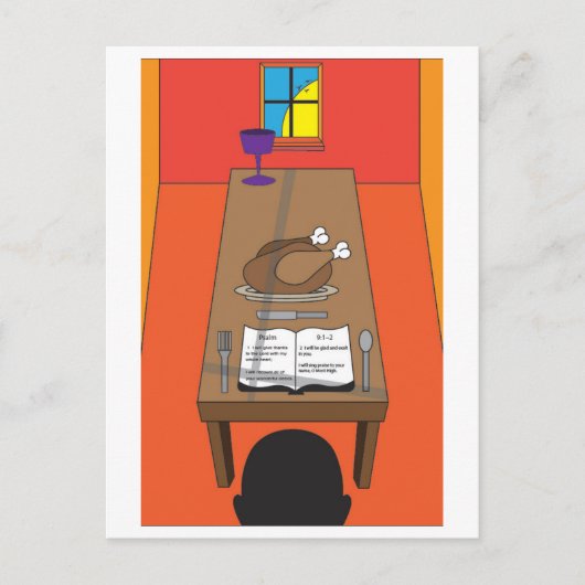 Dankbaarheid voor vandaag briefkaart (Voorkant)