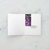 Dankbaarheid voor Vriendschap Bedankkaart (Binnen)