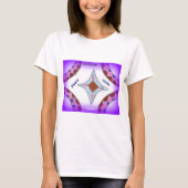 "Dankbaarheid Vrede Liefde Verenig" Mandala Art Pr T-shirt (Voorkant)
