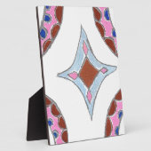 Dankbaarheid Vrede Liefde Verenig Mandala Art Prin Fotoplaat (Zijkant)