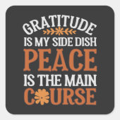 Dankbaarheid & Vrede Sticker Blad - (Voorkant)