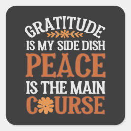 Dankbaarheid & Vrede Sticker Blad - 