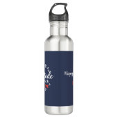 Dankbaarheid & Zelf Liefde  Waterfles (Voorkant)