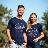 Dankbaarheid Zelfliefde Inspirerend T-shirt