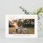 Dankbaarheidsdag vol dankbaarheid kaart (Staand voorkant)