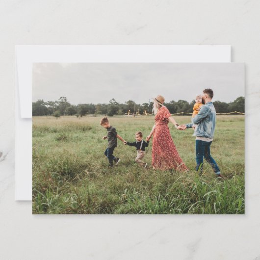 Dankbaarheidsdag vol dankbaarheid kaart (Achterkant)