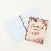 Dankbaarheidsdagboek: dagelijkse reflecties om te notitieboek (Binnen)