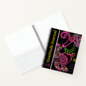 Dankbaarheidsdagboek Gepersonaliseerde Doodle Drea Notitieboek (Binnen)