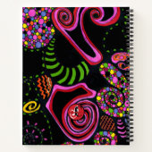 Dankbaarheidsdagboek Gepersonaliseerde Doodle Drea Notitieboek (Achterkant)