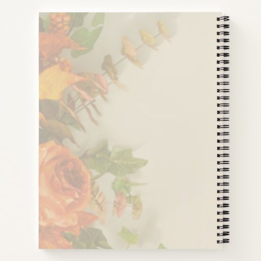 dankbaarheidsgrootboek notitieboek (Achterkant)