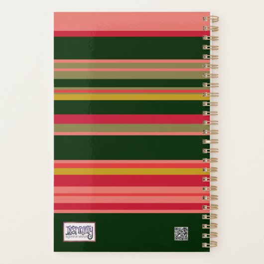 Dankbaarheidsjournaal Bloemenlibel Planner (Achterkant)