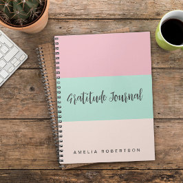 Dankbaarheidsjournaal op maat Spiral Photo Notitie Notitieboek