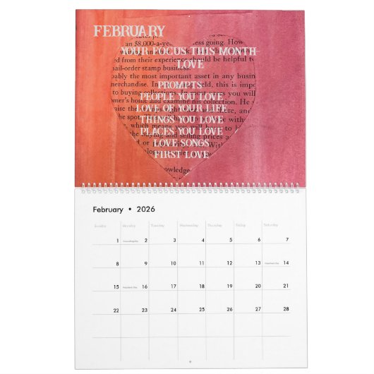 Dankbaarheidskalender 2024 kalender (Feb 2026)