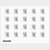 Dankbaarheidssticker Ronde Sticker (Vel)