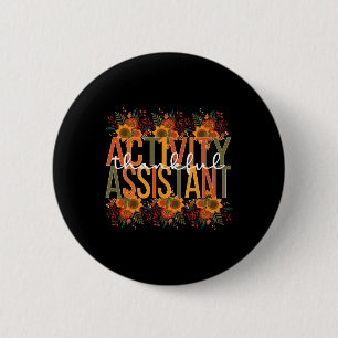 Dankbare activiteit directe Thanksgiving Ronde Button 5,7 Cm