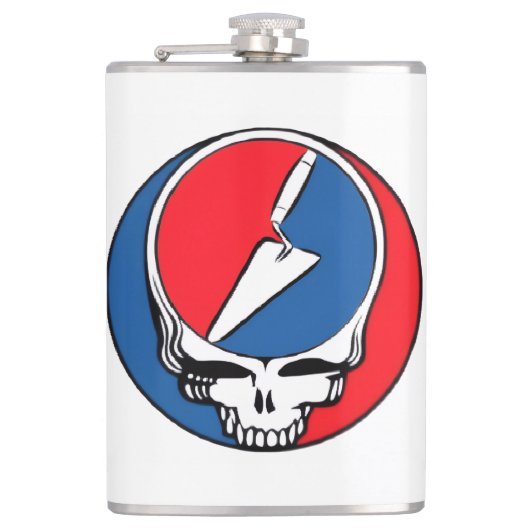 dankbare archeoloog heupfles (Voorkant)