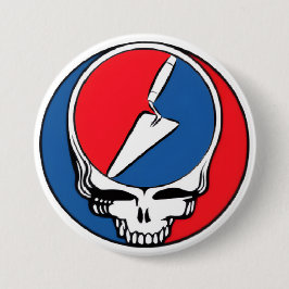 dankbare archeoloog ronde button 7,6 cm