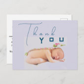 Dankbare Babybezorging Briefkaart (Voorkant / Achterkant)