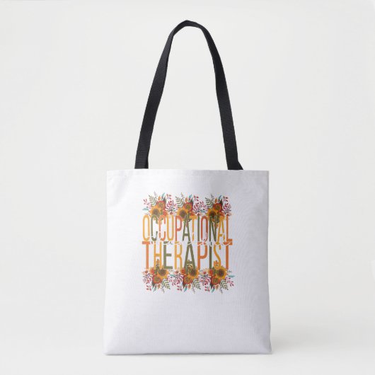 Dankbare Beroepstherapeut Thanksgiving OT Th Tote Bag (Voorkant)