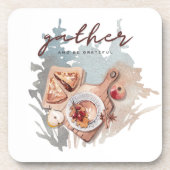 Dankbare bijeenkomst bier onderzetter (Voorkant)