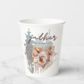 Dankbare bijeenkomst papieren bekers (Voorkant)