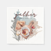 Dankbare bijeenkomst servet (Voorkant)