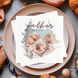 Dankbare bijeenkomst servet