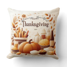 Dankbare Bijeenkomsten: Thanksgiving Kussen