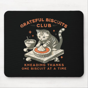 Dankbare Biscuitclub Kneten Dank Eén Biscuit Muismat